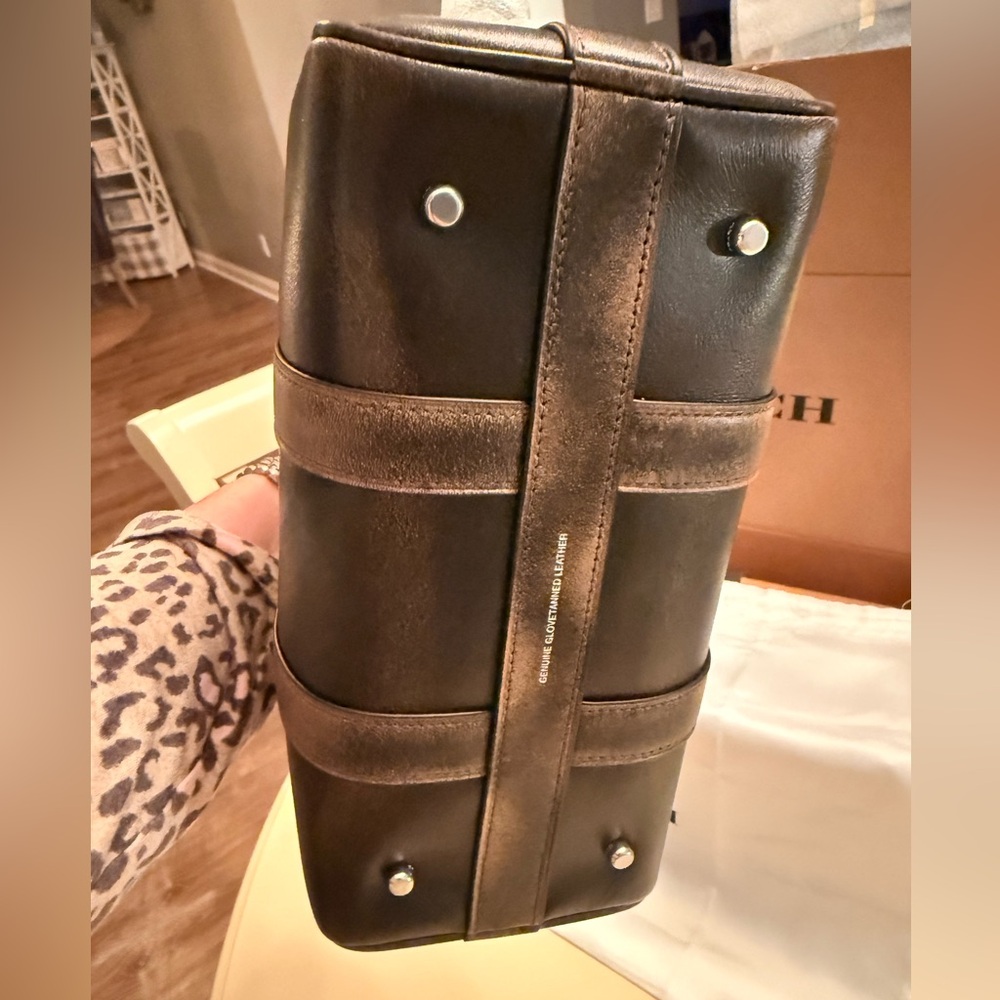 Coach Compass Bag 25 - Loved Leather - NWT - Picture 3 of 7